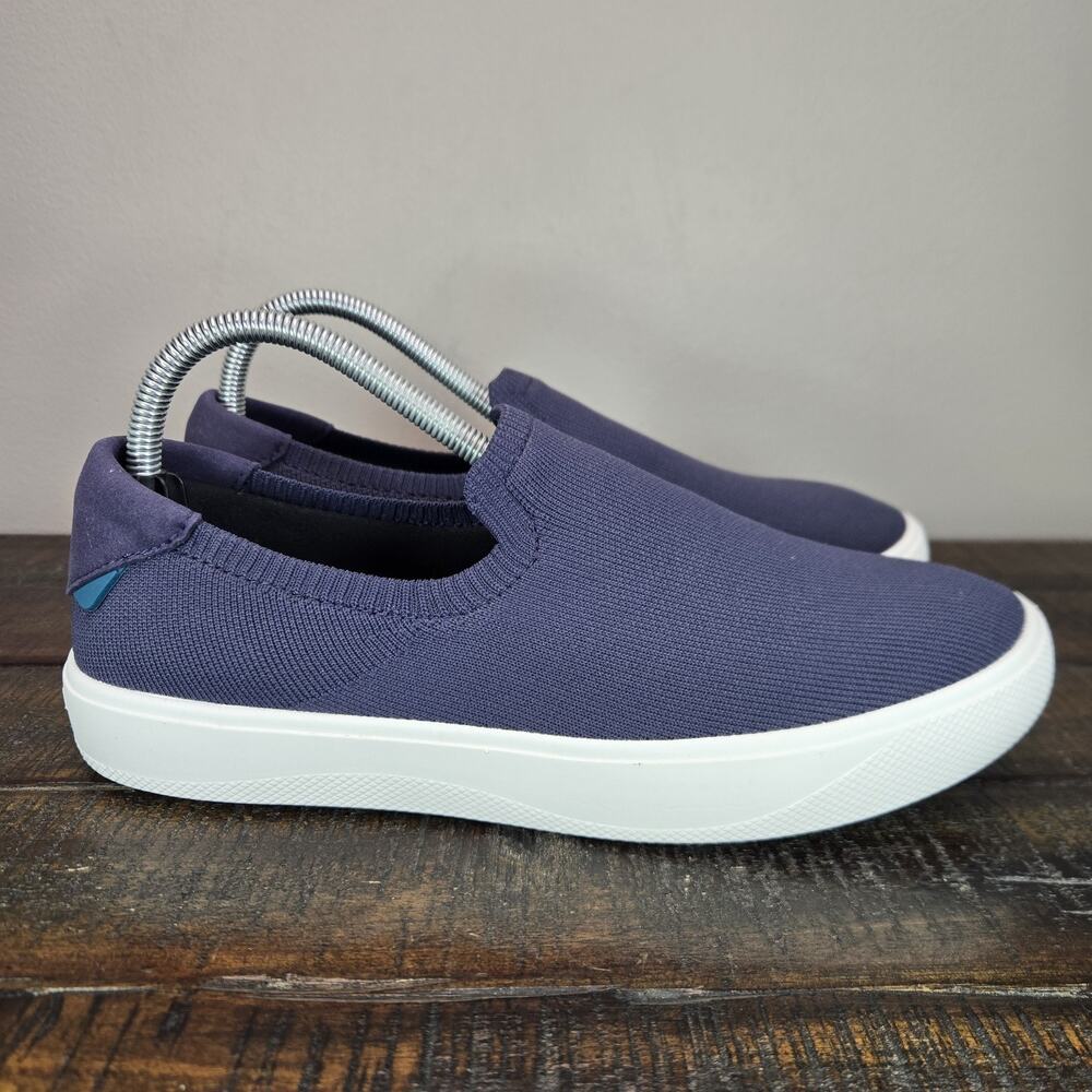 Vessi Boardwalk Slip On Womens Size 8 Waterproof Shoes Sneakers Coastal Blue